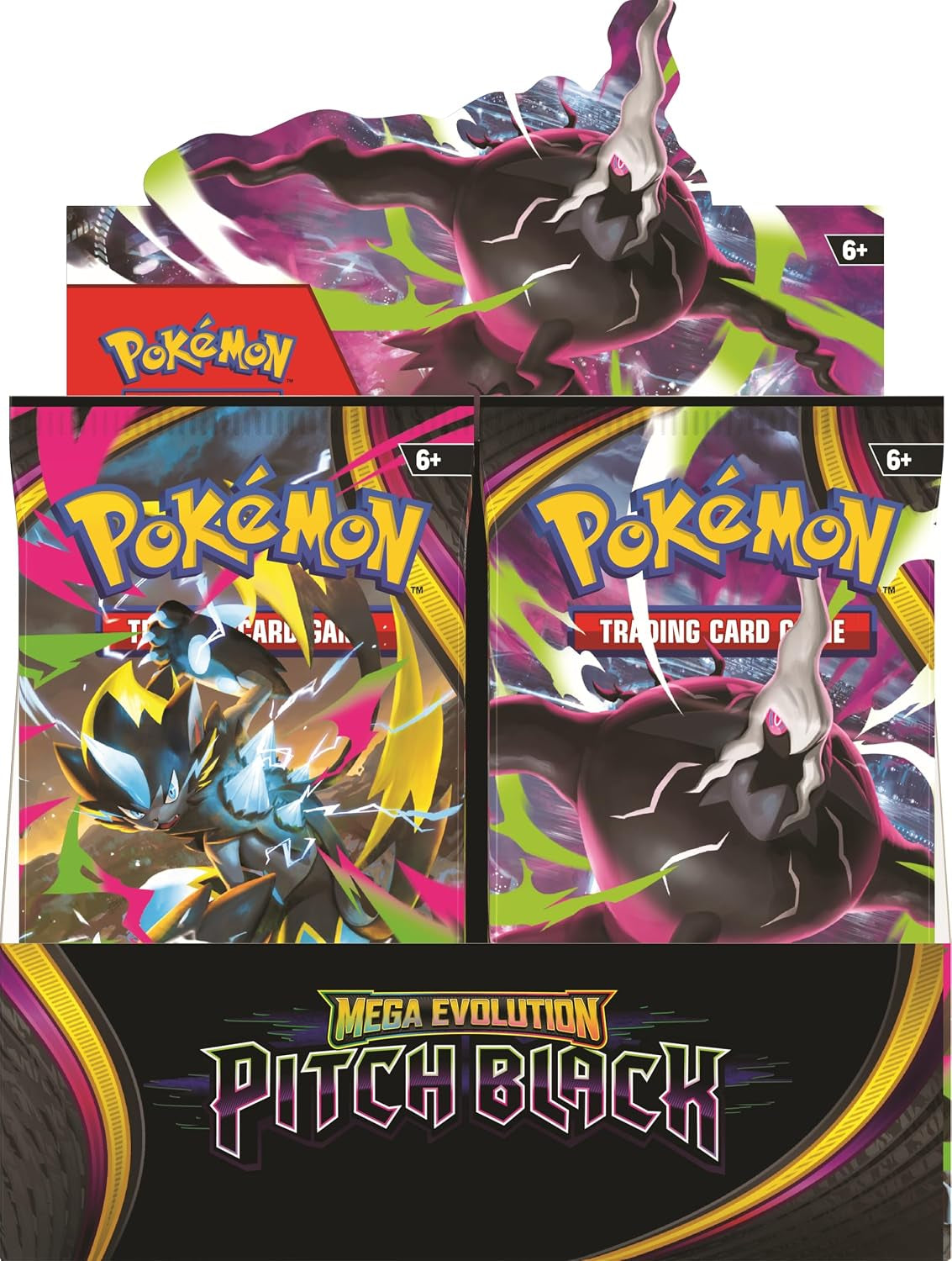 TCG: Mega Evolution—Pitch Black Booster Display Box