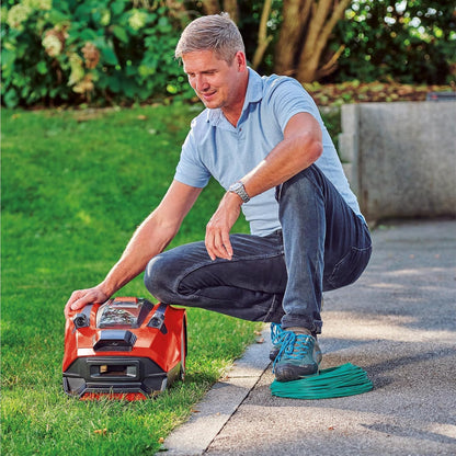 Robot Lawnmower 18V PXC, Integrated Camera Detects Mowing Area