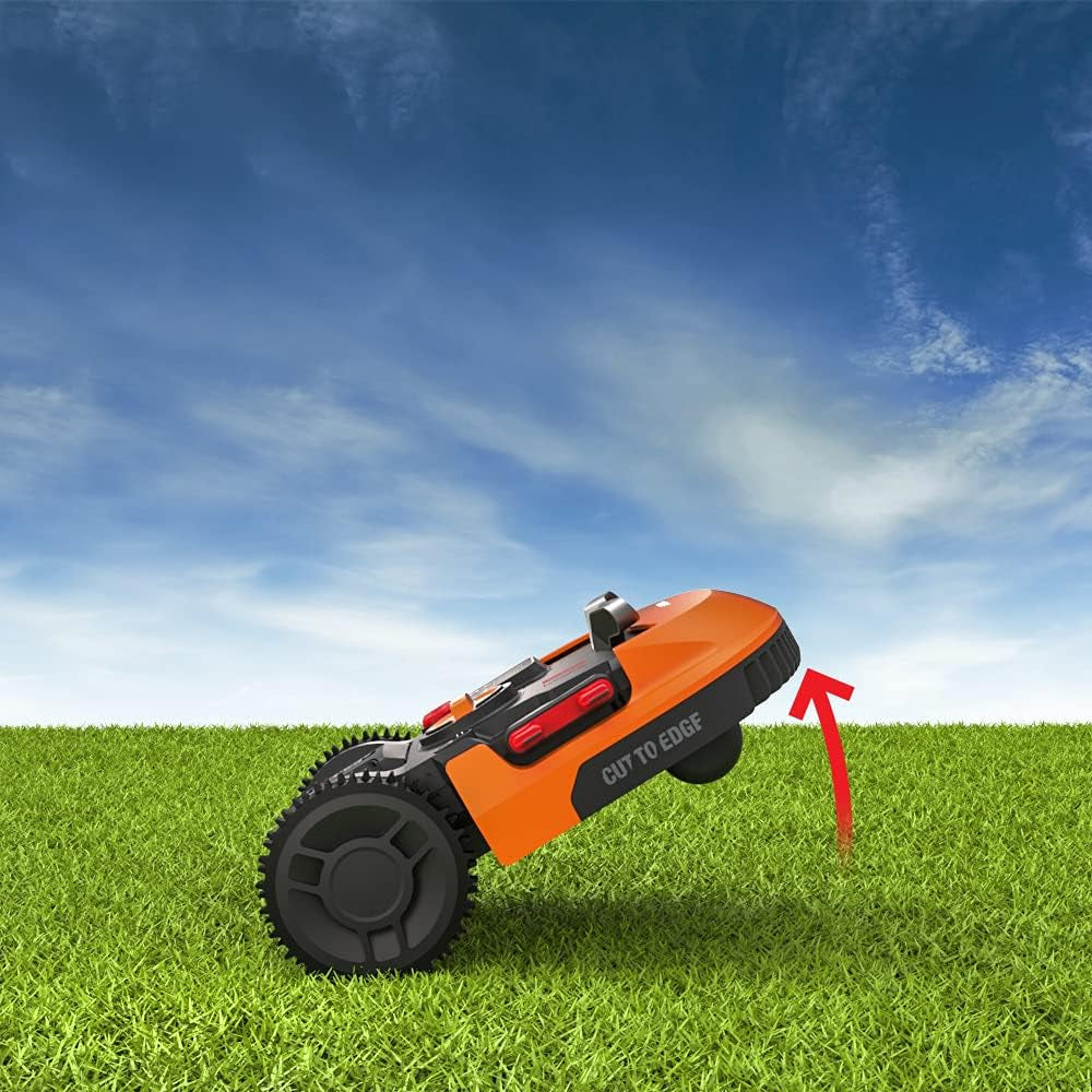 Landroid M500+ WR165E Robot Lawn Mower for Medium Gardens up to 500M2/Cut to Edge Automatic Robotic Lawn Mower with App Control, Wifi
