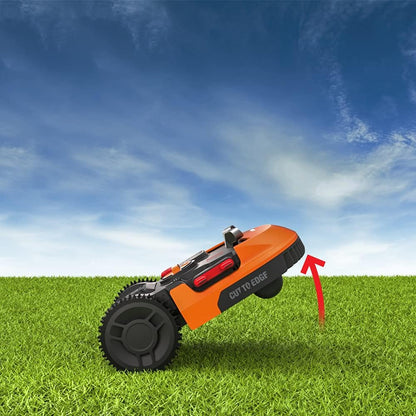 Landroid M500+ WR165E Robot Lawn Mower for Medium Gardens up to 500M2/Cut to Edge Automatic Robotic Lawn Mower with App Control, Wifi