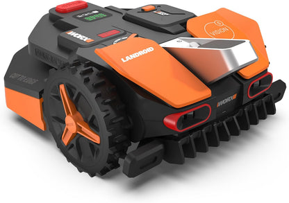 WR202E Landroid Vision Robotic Lawn Mower – 250M² Patented AIA Mowing Multi-Zone, Auto Charging, 20V Powershare Battery, Rain Sensor, Cut-To-Edge Technology, App-Controlled, 2025 Model