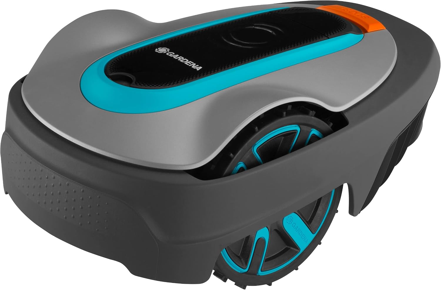 SILENO City 250: Robotic Lawnmower for up to 250 M² Lawn Area, Inclines of up to 25%, Cutting Height 20-50 Mm, LCD Display, Theft Protection, UK Version with UK Plug (15001-28)