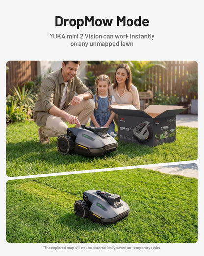 YUKA Mini 2 500 Robot Lawn Mower without Boundary