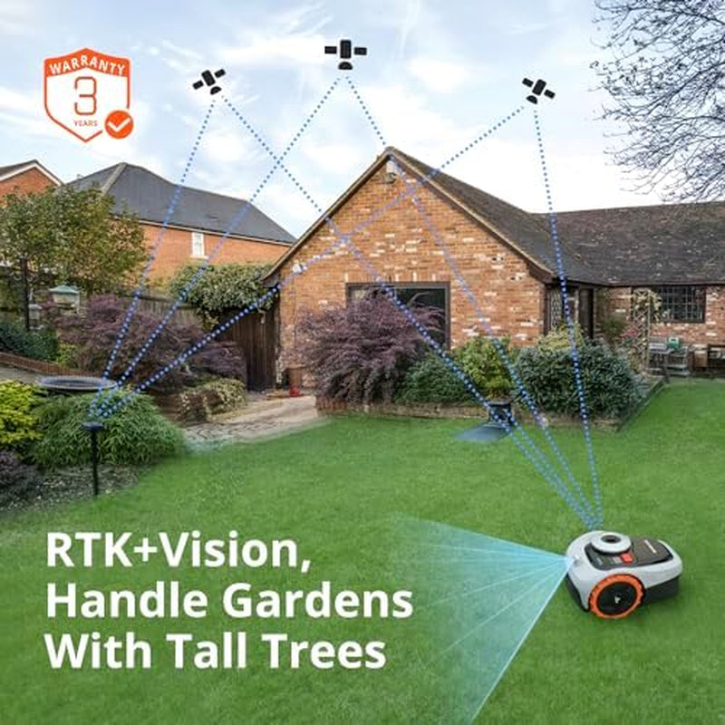 Segway  I105E Robotic Lawn Mower with Garage S, Rec. 500 M²