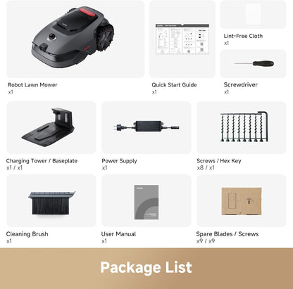 Lidax Ultra 800 Robotic Lawn Mower with 360° 3D Lidar & AI Vision