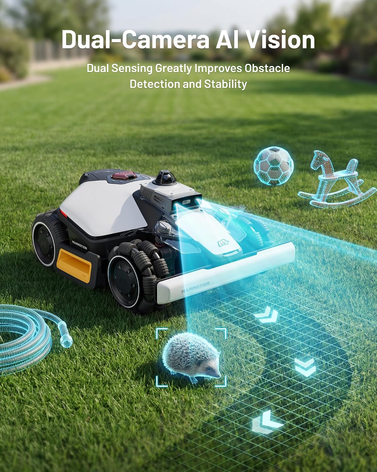 LUBA Mini 2 AWD 1500 Robot Lawn Mower