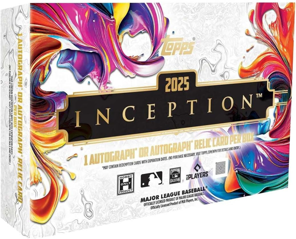 2025 Topps Inception Baseball Sealed Hobby Box 1 Autograph per Box