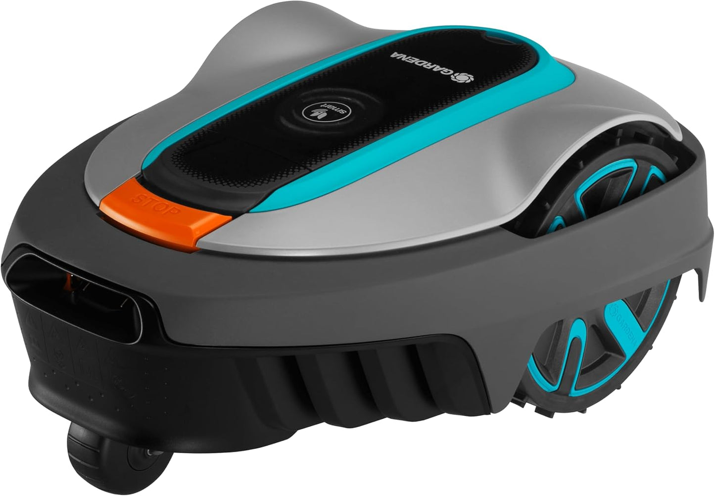 Smart SILENO City Robot Lawn Mower 500 M² Set: Innovative LONA AI Technology, Adjustment via App, Sensorcontrol, for Slopes up to 35%, Smart Gateway, Version with UK Plug(19602-68)
