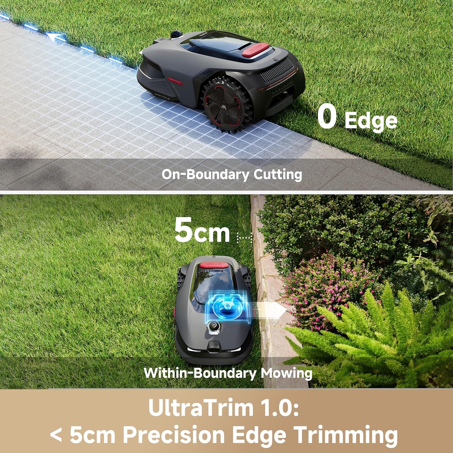 Lidax Ultra 800 Robotic Lawn Mower with 360° 3D Lidar & AI Vision