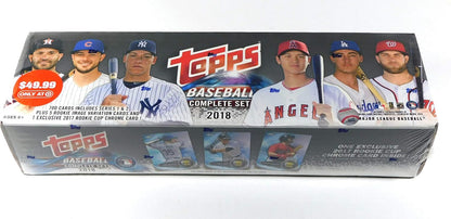 2018  Baseball Complete Factory Sealed Set Target Retail Version (702 Cards + 5 Rookie Cards and 1 Rookie Cup Chrome Card) Shohei Ohtani Rookie
