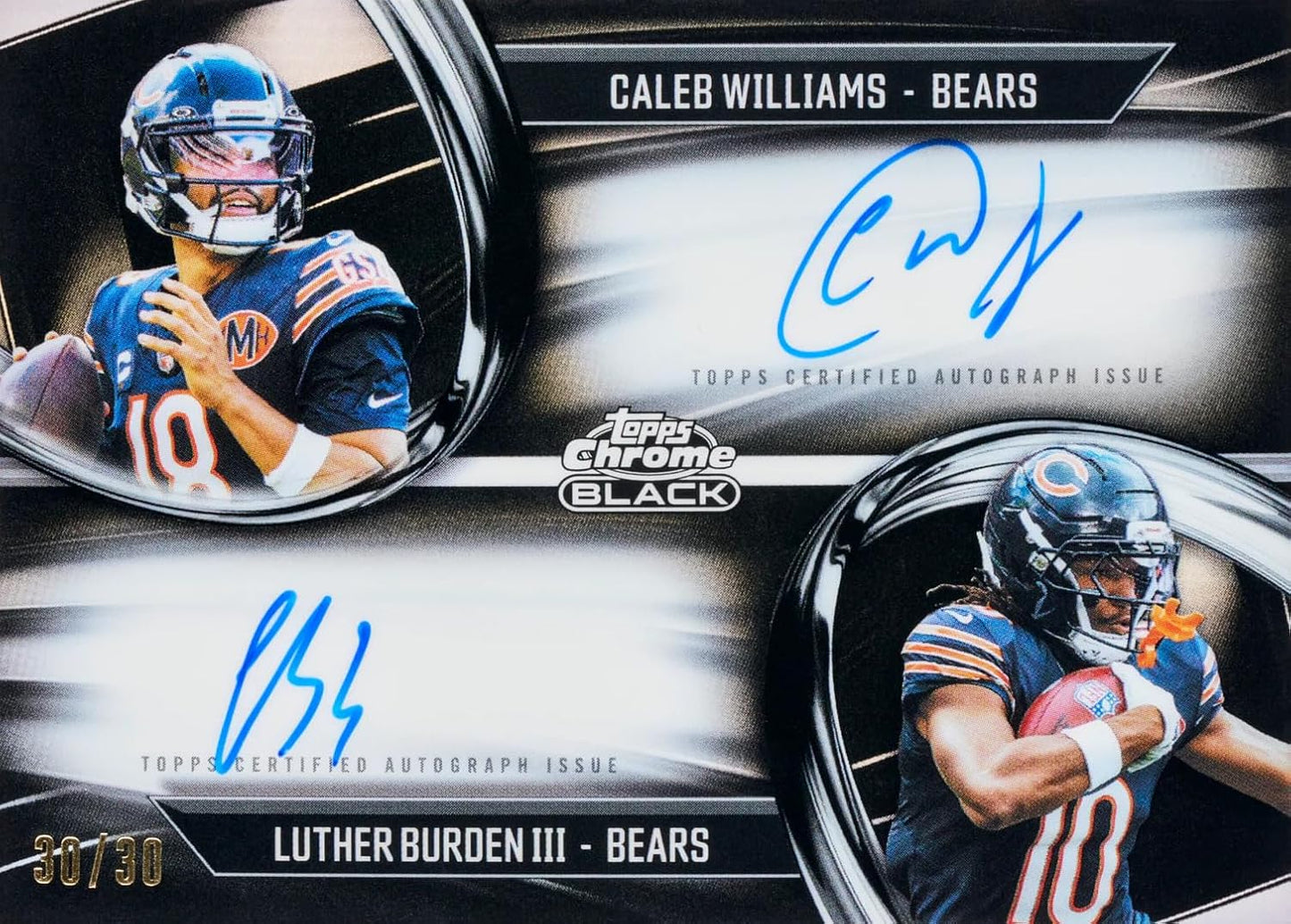 2025 Topps Chrome Black Football Hobby Box | 1 Auto per Box | 2025 Topps Chrome Black Football Hobby Box