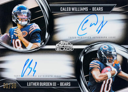 2025 Topps Chrome Black Football Hobby Box | 1 Auto per Box | 2025 Topps Chrome Black Football Hobby Box
