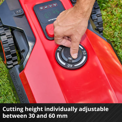 Robot Lawnmower 18V, Long-Life Battery, App Control
