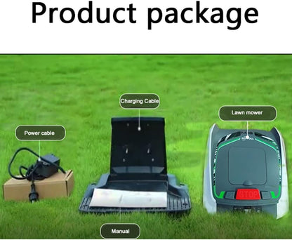 Robot Lawnmower for Lawns up to 1500M2 with 25% Slope, Ultra Quiet, Intelligent Satellite Navigation Lawn Mower Robot for Large Lawns That Mows by Itself Diy