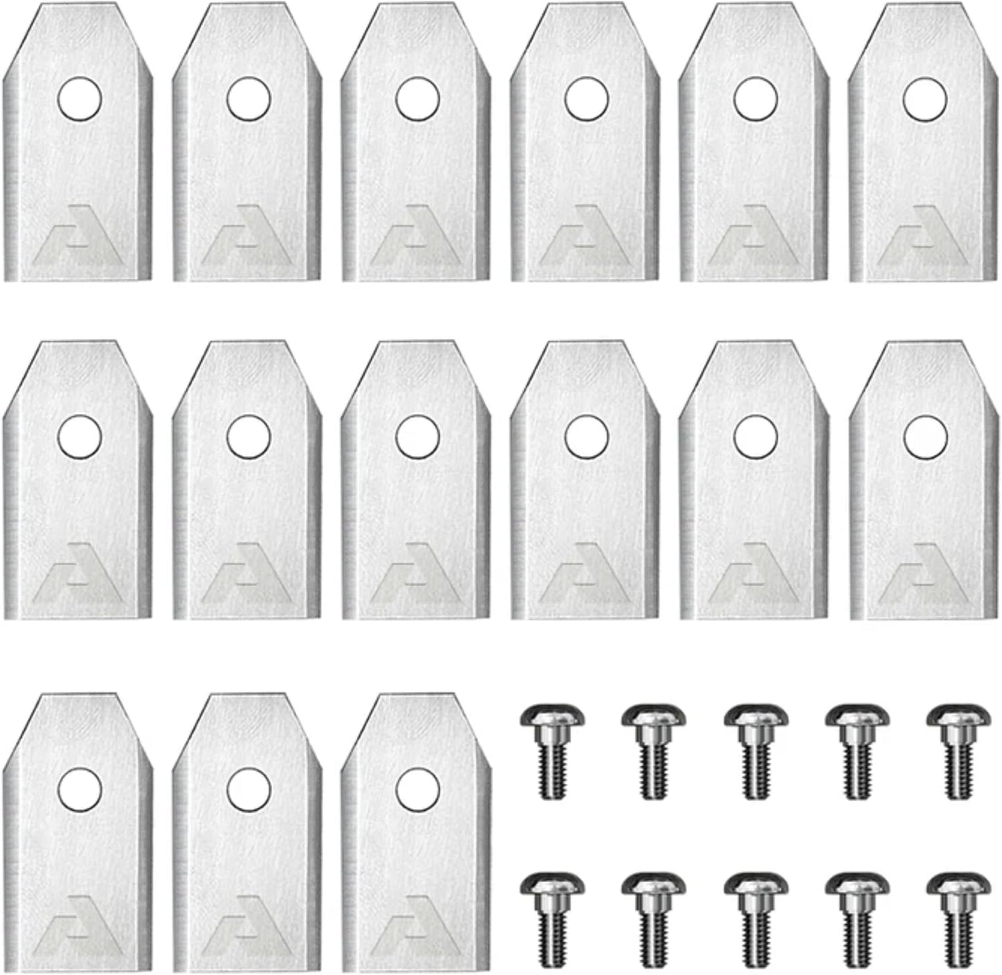 Blades Set 15 Blades and 10 Screws for  Robot Lawn Mower