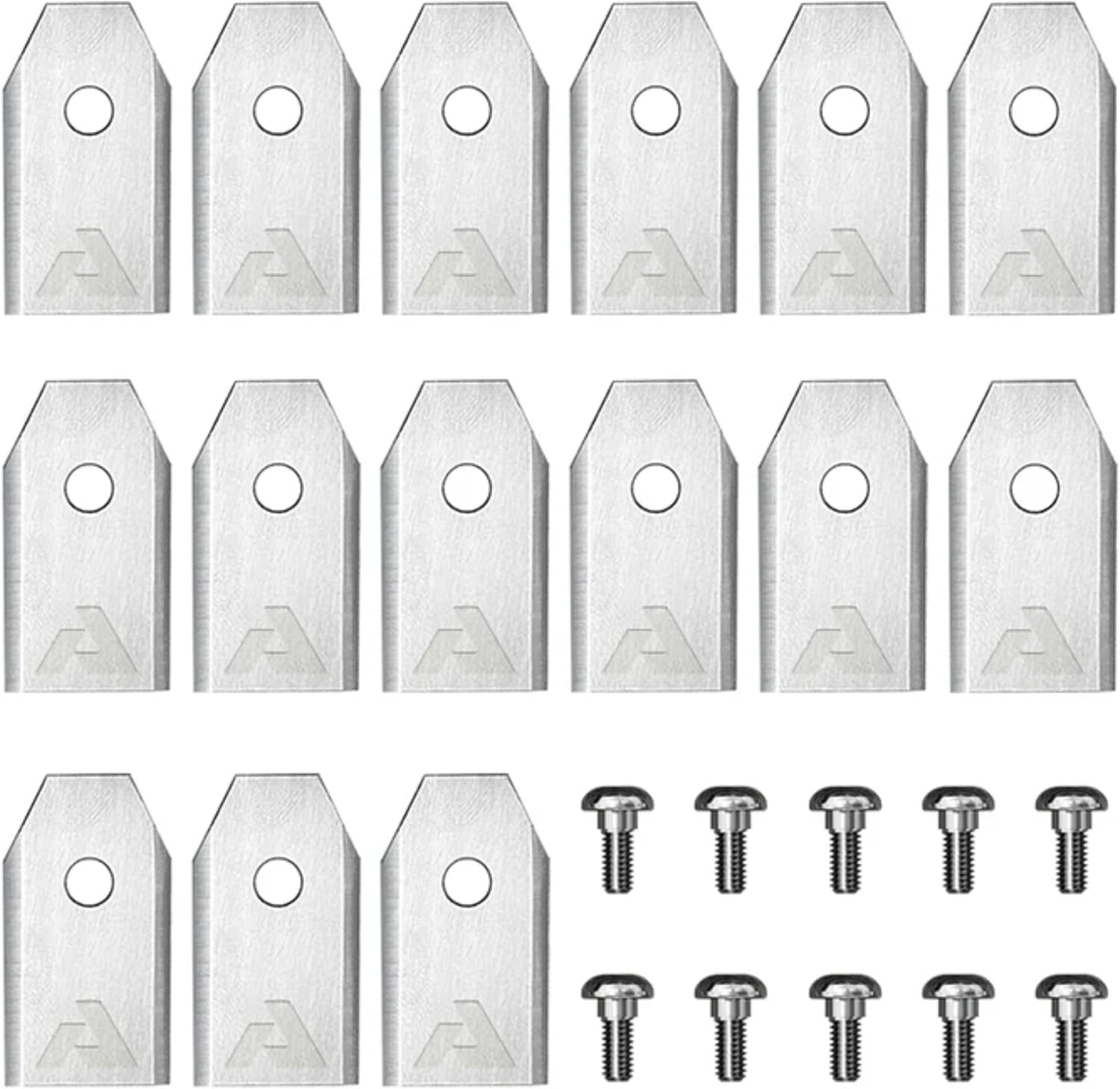 Blades Set 15 Blades and 10 Screws for  Robot Lawn Mower