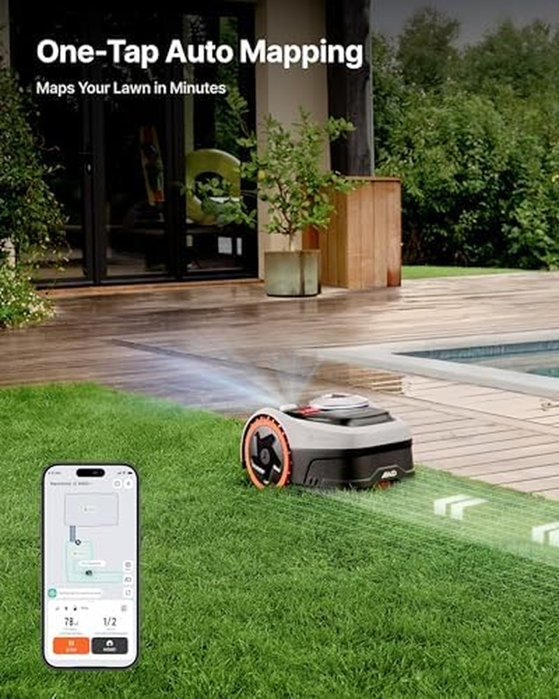 Segway  I205 AWD Robotic Lawn Mower with Garage S for 500 ㎡
