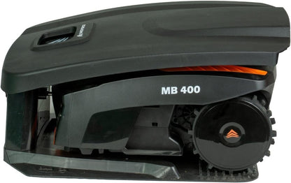 MB400 Robotic Lawn Mower – 20V Lithium Battery, 16Cm Adjustable Cutting Height 20–55Mm, Bluetooth App Control, Ideal for Lawns up to 400M²