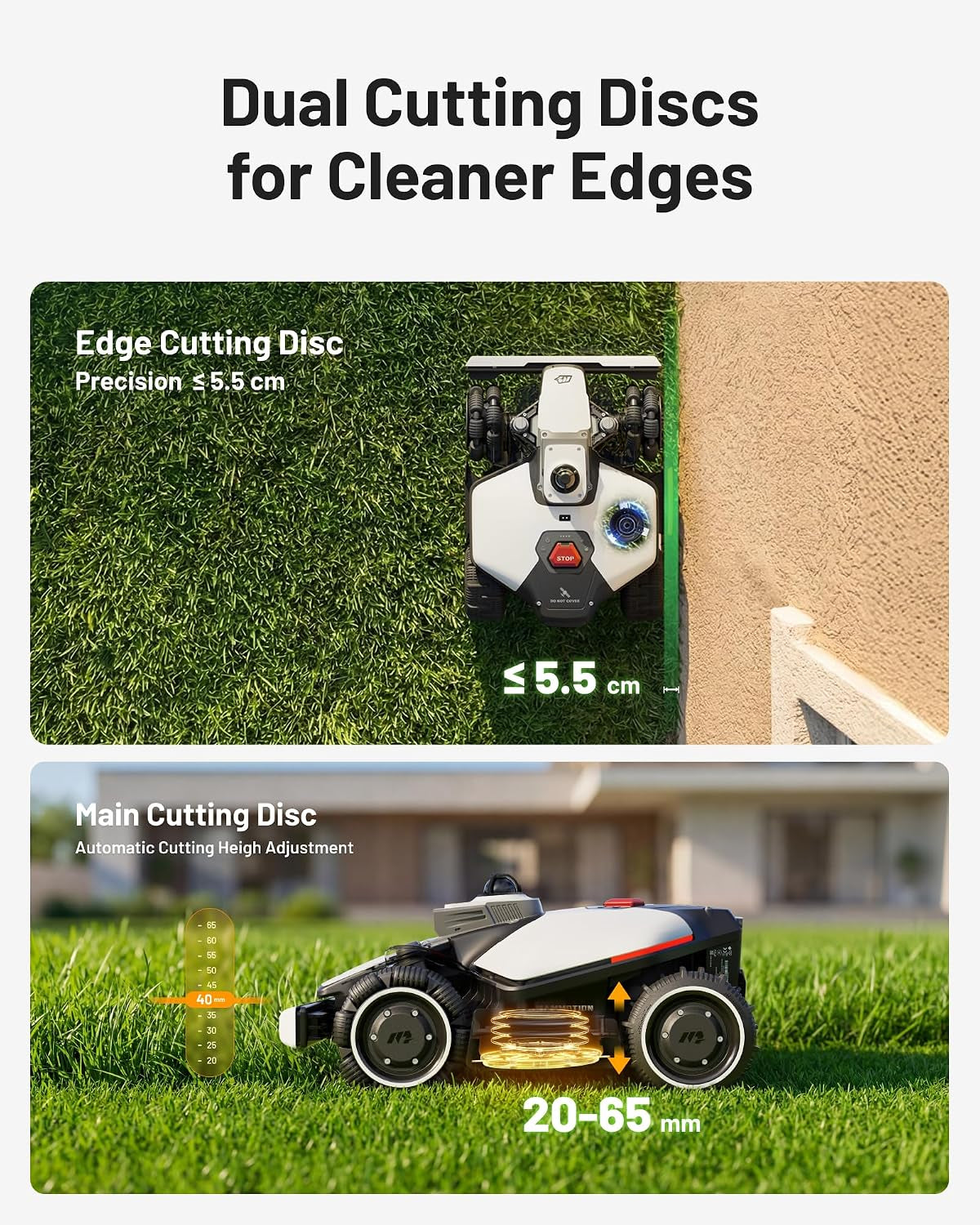 LUBA Mini 2 AWD 1500 Robot Lawn Mower