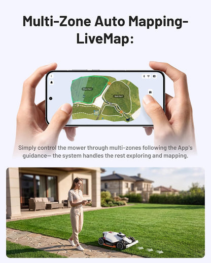 LUBA 3 AWD 3000 Robotic Lawnmower without Boundary