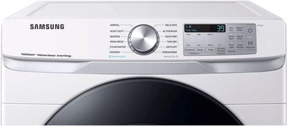Samsung 7.5 Cu. Ft. Smart Electric Dryer with Steam Sanitize+, White, DVE45B6300W/A3