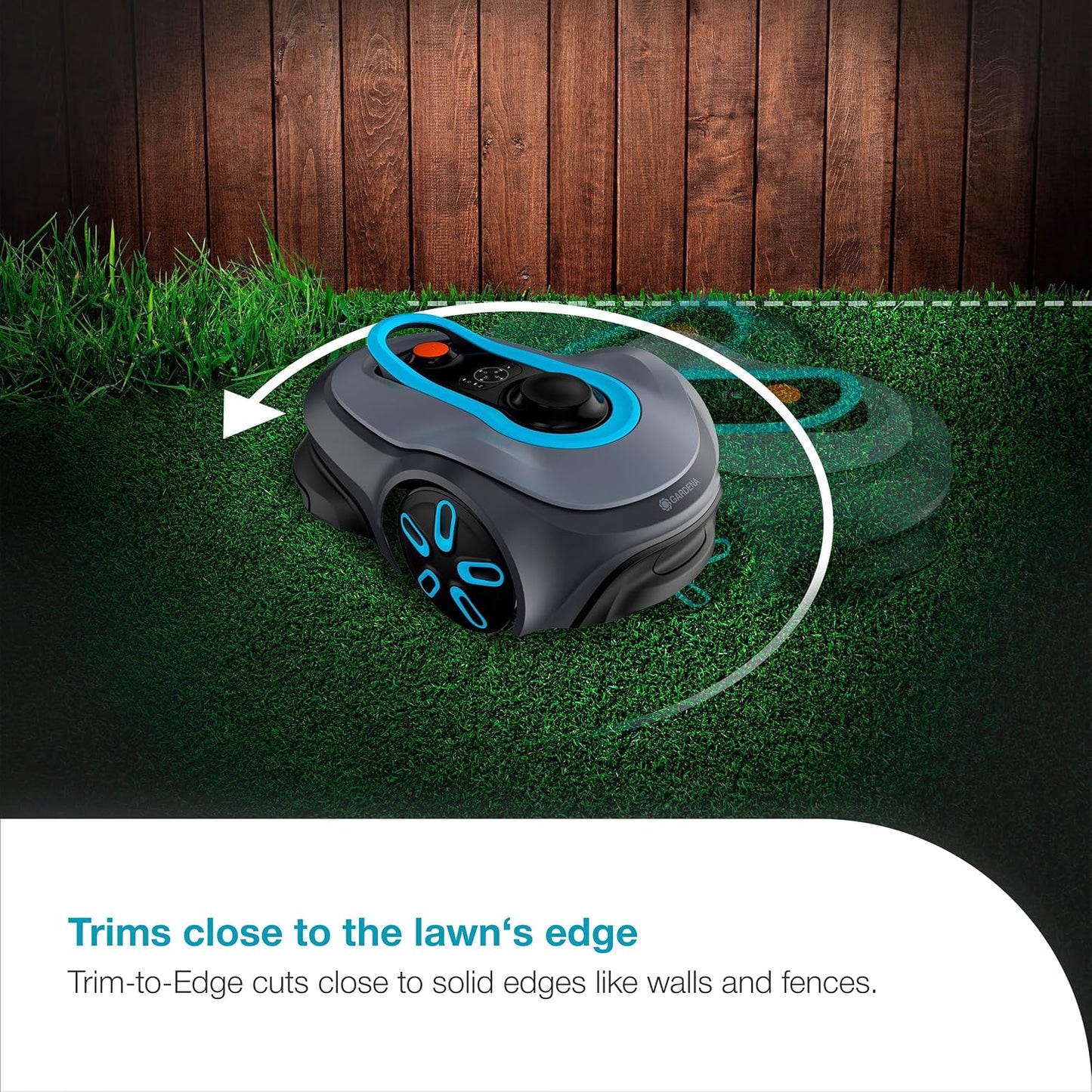 Smart SILENO Free Set 1200 M² Robotic Lawnmower, Wireless, for Lawns up to 1200 M², LONA Intelligence, without Boundary Wire, Quiet Operation, Intelligent Mower with App Control (19923-28)