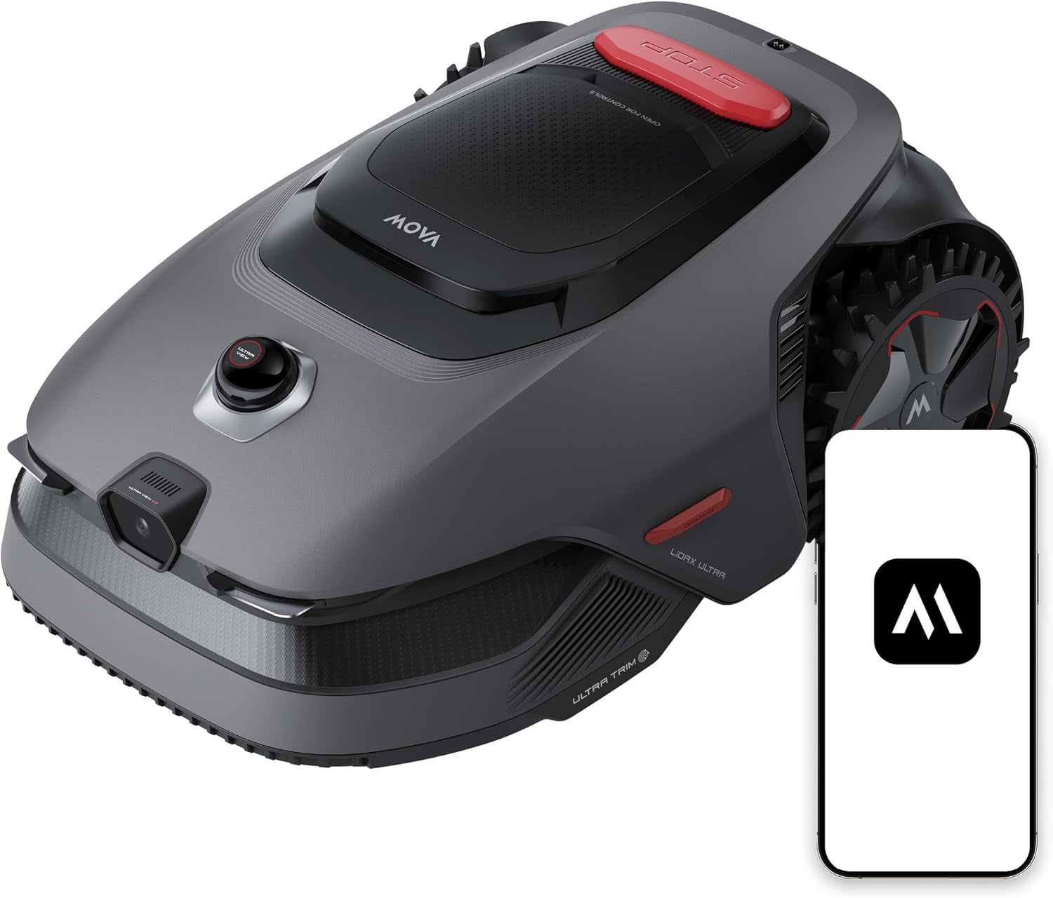 Lidax Ultra 800 Robotic Lawn Mower with 360° 3D Lidar & AI Vision