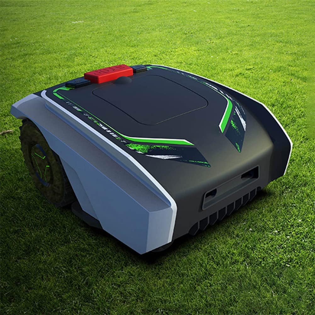 Robot Lawnmower for Lawns up to 1500M2 with 25% Slope, Ultra Quiet, Intelligent Satellite Navigation Lawn Mower Robot for Large Lawns That Mows by Itself Diy
