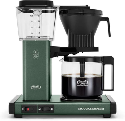 Technivorm Moccamaster 53923 KBGV Select 10-Cup Coffee Maker, Juniper, 40 Ounce, 10-Cup, 1.25L