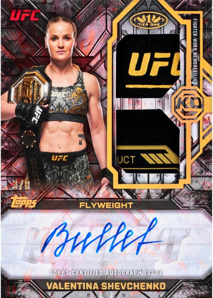 2026 Topps Knockout UFC - Hobby Box - Guarantees 3 Premium Autograph Cards- 4 Hits per Box - Factory Sealed