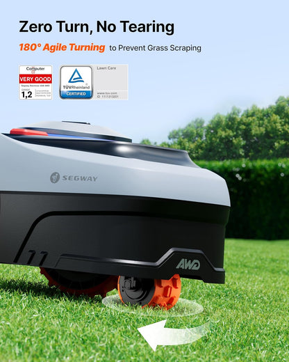 Segway  I208 AWD Robotic Lawn Mower with Garage S, Rec. 800 M²