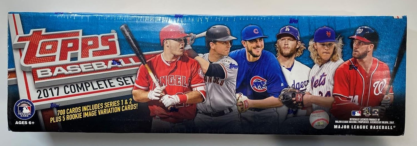 2017 Topps Baseball Complete Retail Factory Set (705 Cards) with 2 Aaron Judge Rookies