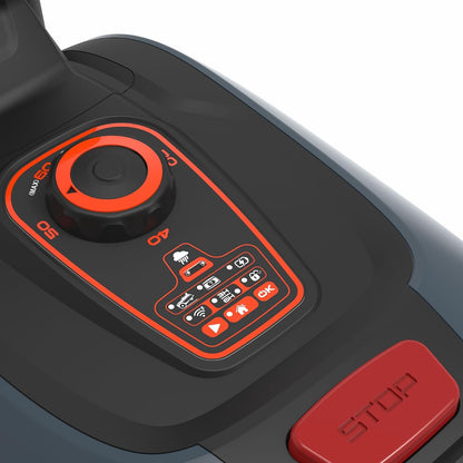 I600 Ivision Drop & Go Boundary-Free Robotic Lawnmower Medium Gardens up to 600M²