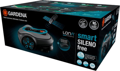 Smart SILENO Free Set 1200 M² Robotic Lawnmower, Wireless, for Lawns up to 1200 M², LONA Intelligence, without Boundary Wire, Quiet Operation, Intelligent Mower with App Control (19923-28)