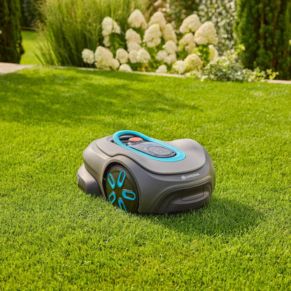 Smart SILENO Max 1500 M² Robotic Lawnmower, for Lawns up to 1500 M², LONA Intelligence, Trim-To-Edge, Duoconnect, Quiet Operation, Intelligent Mower with App Control, UK Plug (19903-28)