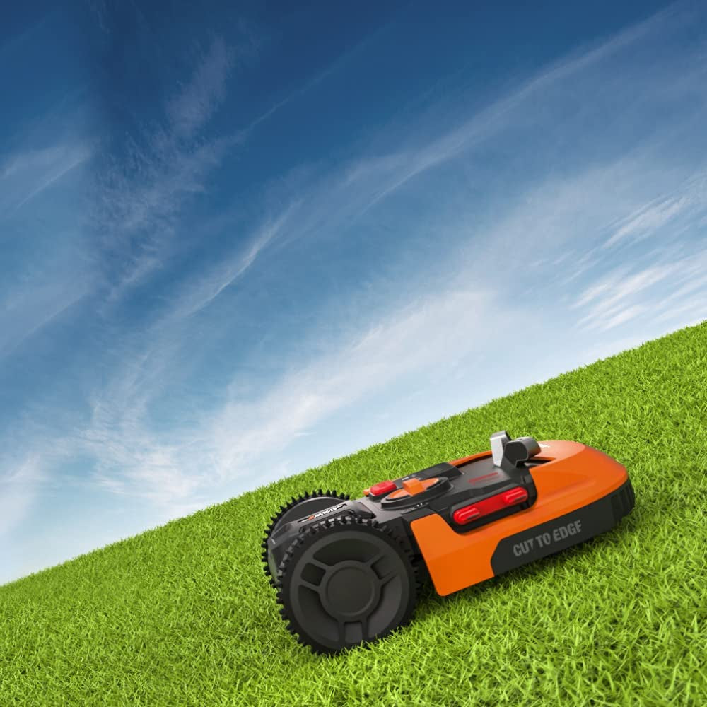 Landroid M500+ WR165E Robot Lawn Mower for Medium Gardens up to 500M2/Cut to Edge Automatic Robotic Lawn Mower with App Control, Wifi