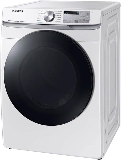 Samsung 7.5 Cu. Ft. Smart Electric Dryer with Steam Sanitize+, White, DVE45B6300W/A3