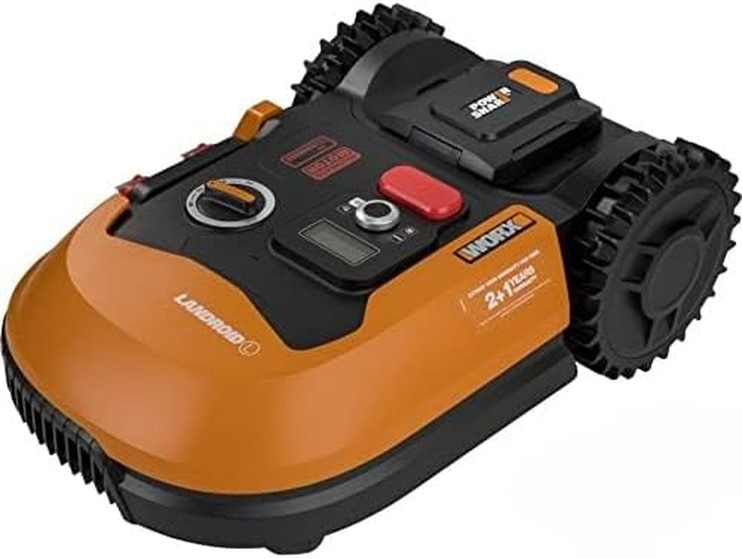 Landroid L WR148E Robot Lawn Mower for Large Gardens up to 800M2 / Automatic Robotic Lawn Mower for Manicured Lawn with Application Control, Wifi Connectivity