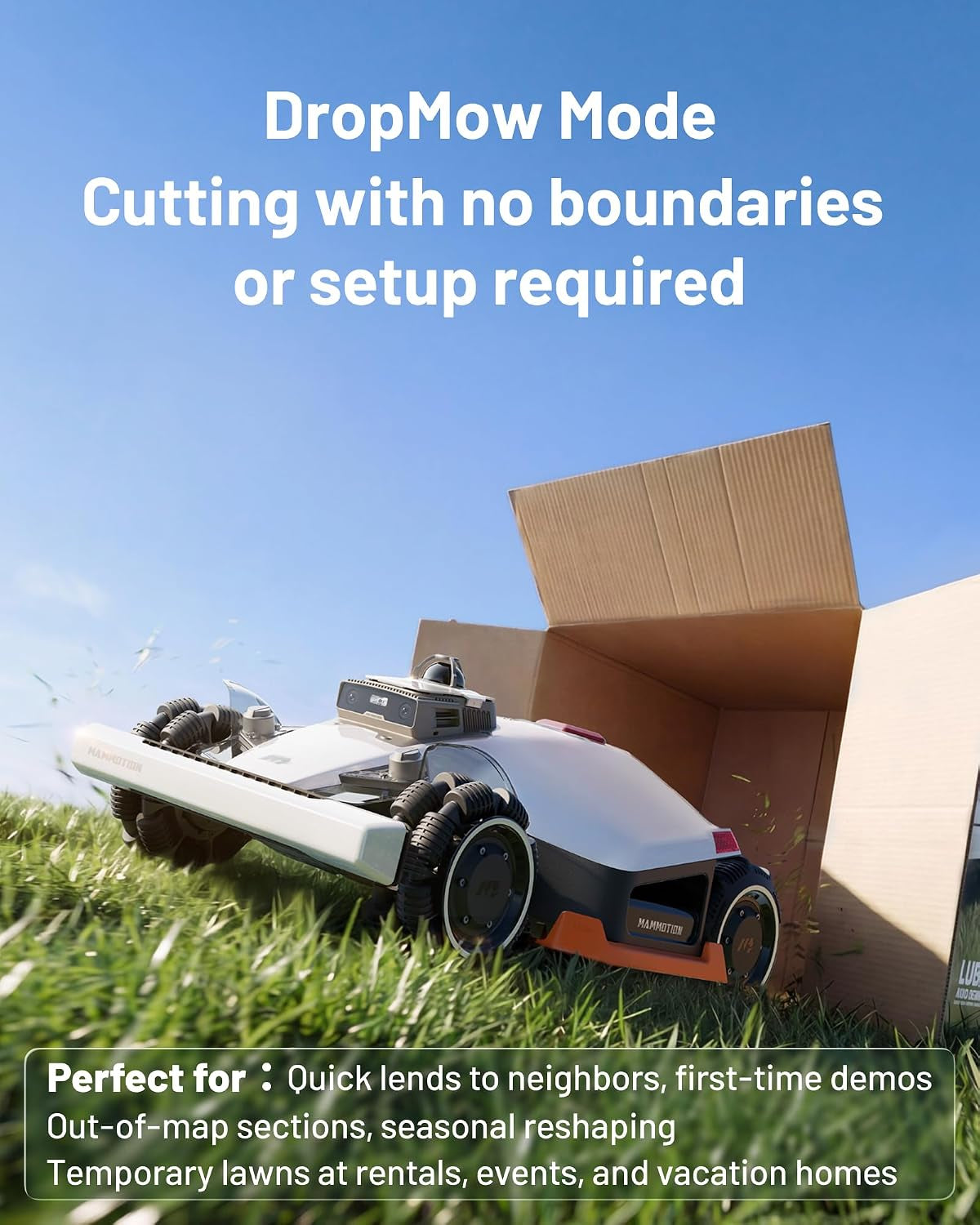 LUBA 3 AWD 3000 Robotic Lawnmower without Boundary