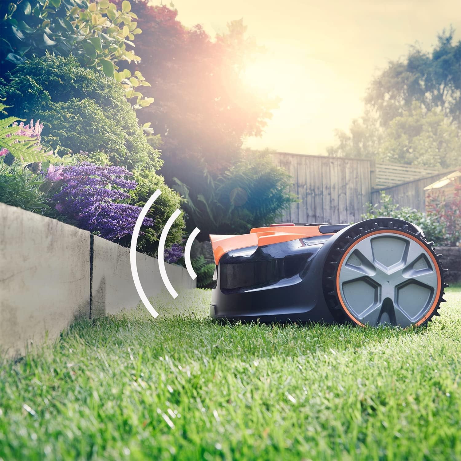 Ocumow 16 Vision Robot Lawnmower with Battery & Charger, 150M2