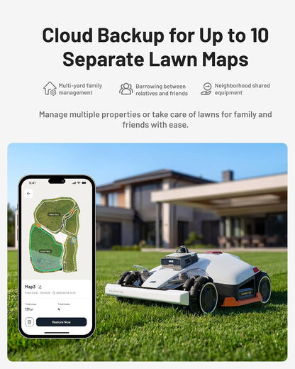 LUBA 3 AWD 1500 Robotic Lawnmower