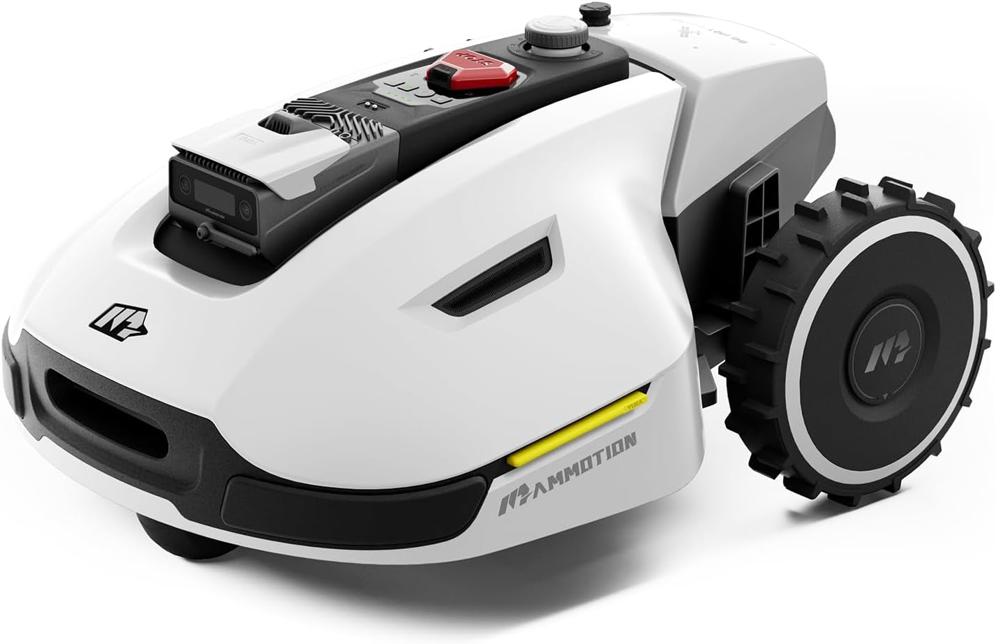 YUKA 1500 Robot Lawn Mower, up to 1500M², 3D Vision and RTK, 45% Slope, Peripheral Wireless Installation, Multi-Zone Management and Prohibited Zone, Anti-Theft