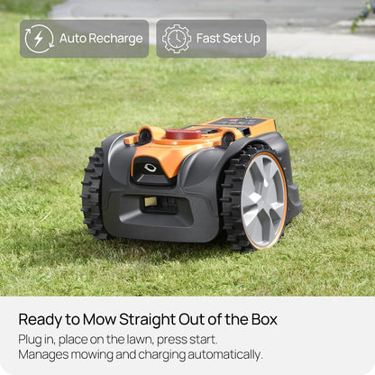 Ocumow AMB16-400 Vision Robot Mower & Charging Station, 400M2