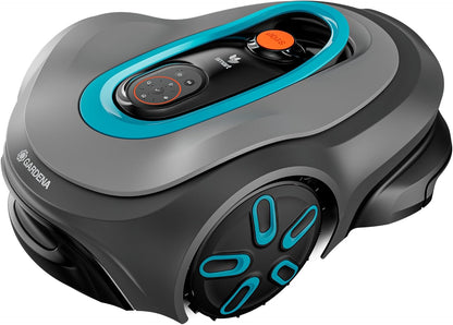 Smart SILENO Max 1500 M² Robotic Lawnmower, for Lawns up to 1500 M², LONA Intelligence, Trim-To-Edge, Duoconnect, Quiet Operation, Intelligent Mower with App Control, UK Plug (19903-28)