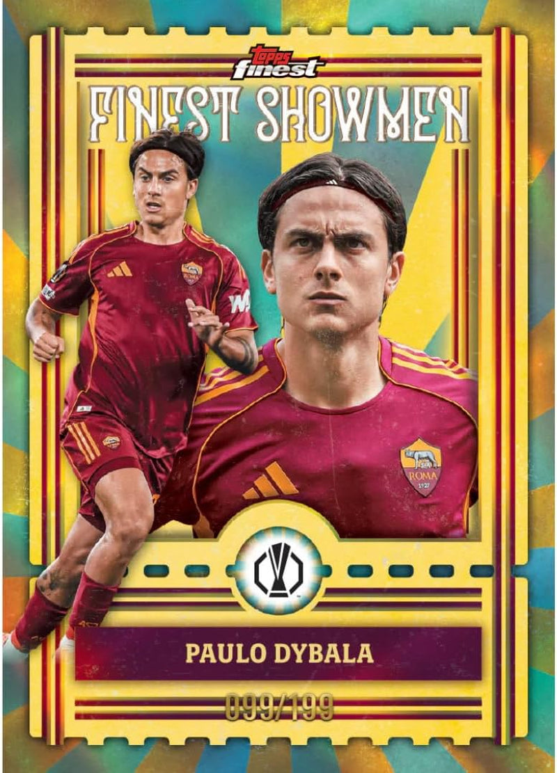 Topps Finest UEFA Club Competitions 2025/26 - Hobby Box - Guarantees 2 Autograph Cards- Factory Sealed
