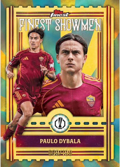 Topps Finest UEFA Club Competitions 2025/26 - Hobby Box - Guarantees 2 Autograph Cards- Factory Sealed