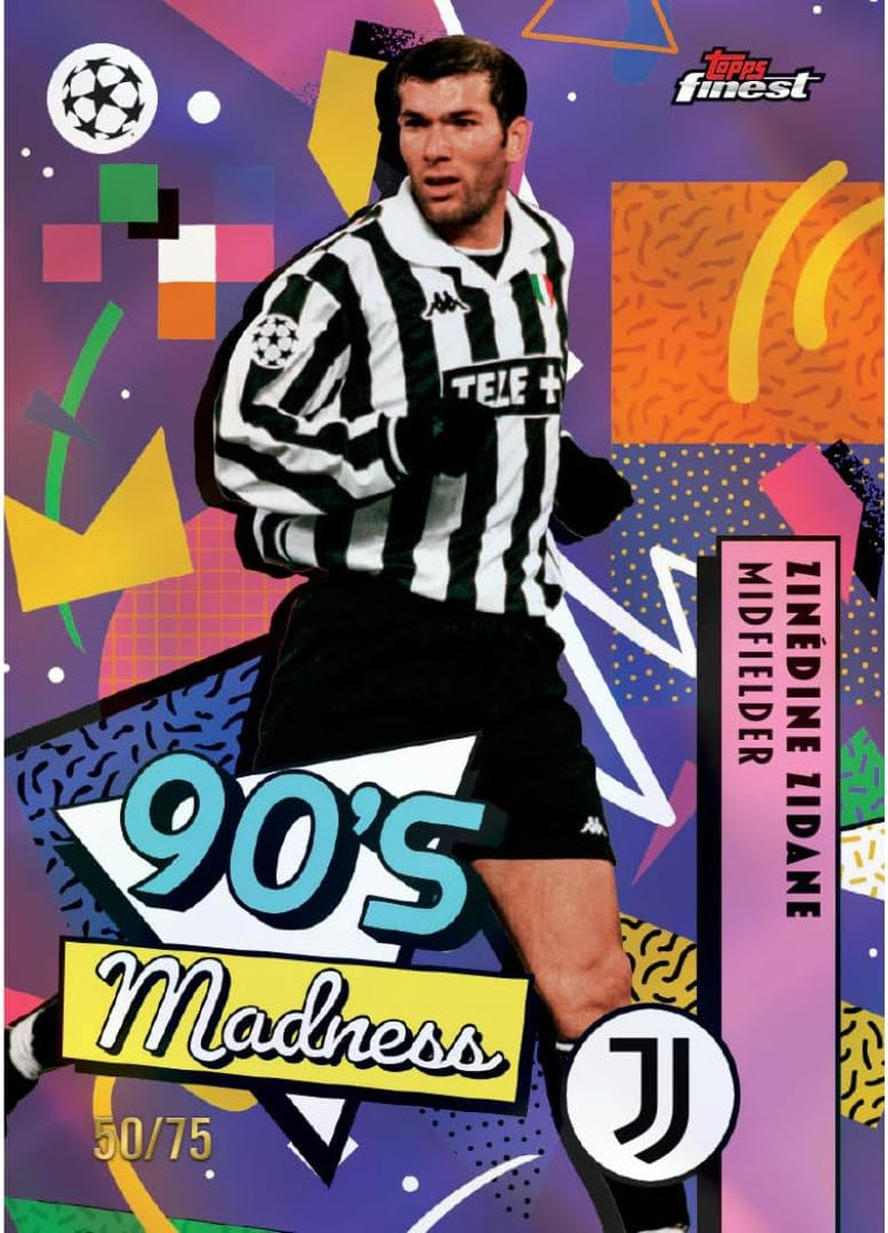 Topps Finest UEFA Club Competitions 2025/26 - Hobby Box - Guarantees 2 Autograph Cards- Factory Sealed