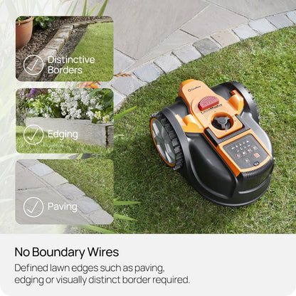 Ocumow AMB16-400 Vision Robot Mower & Charging Station, 400M2