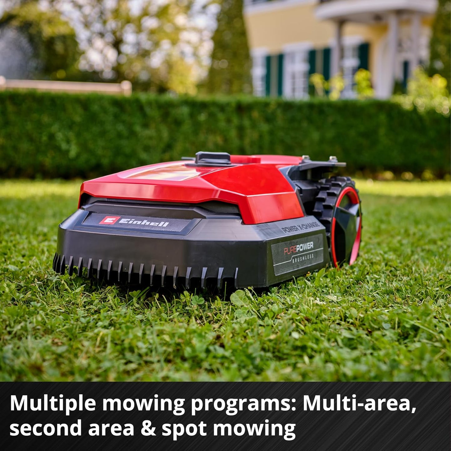 Robot Lawnmower 18V, Long-Life Battery, App Control