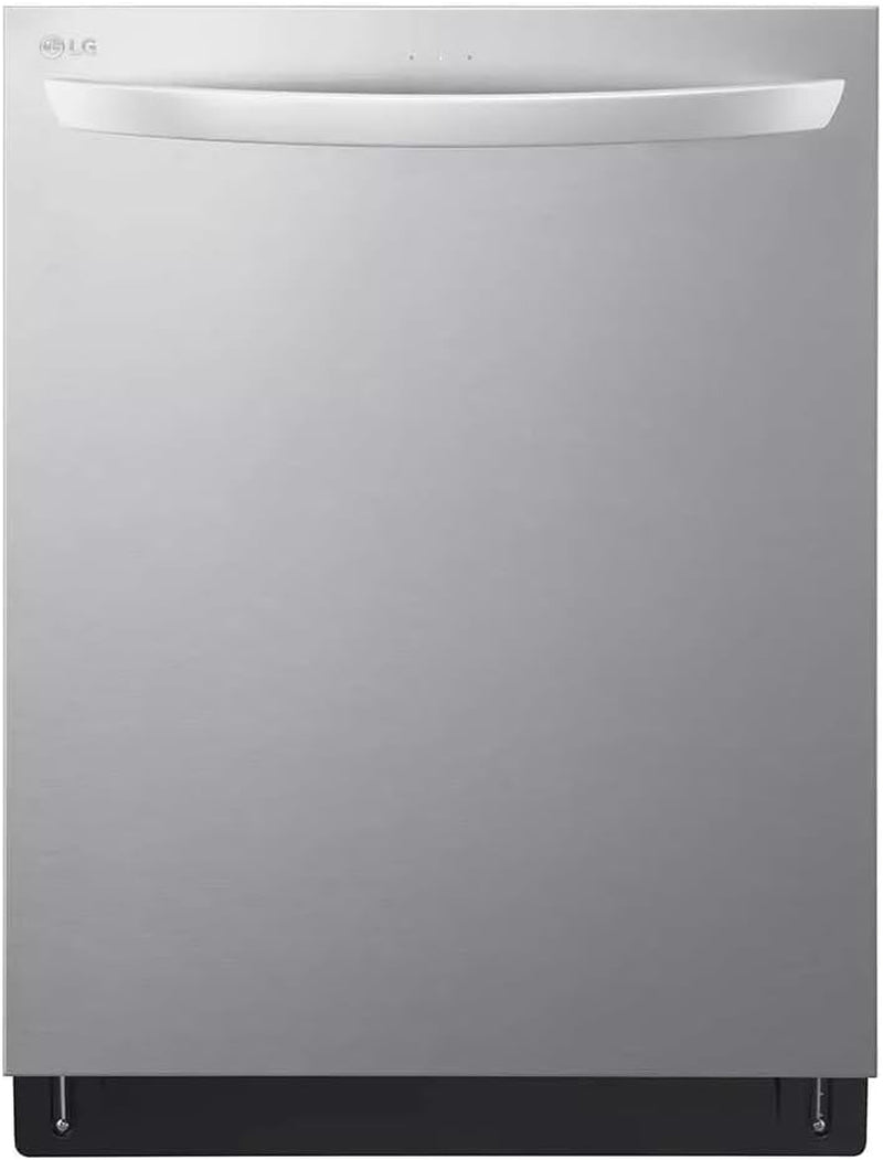LG LDTS5552S Top Control Dishwasher with Quadwash, Truesteam, Dynamic Dry, 3Rd Rack, 46 Dba, Printproof Stainless Steel